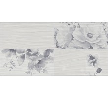 Плитка облицовочная "Эдельвейс" декофон цветы